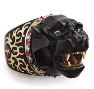 black panther ring